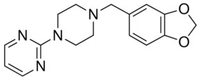 2-[4-(1,3-benzodioxol-5-ylmethyl)-1-piperazinyl]pyrimidine AldrichCPR
