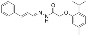 2-(2-ISOPROPYL-5-METHYLPHENOXY)-N'-(3-PHENYL-2-PROPENYLIDENE)ACETOHYDRAZIDE AldrichCPR