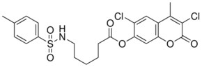 6(TOLUENE-4-SULFONYLAMINO)HEXANOIC ACID 3,6-DI-CL-4-ME-2-OXO-2H-CHROMEN7YL ESTER AldrichCPR