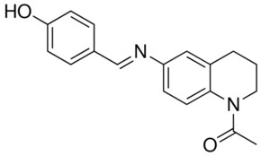 4-{(E)-[(1-acetyl-1,2,3,4-tetrahydro-6-quinolinyl)imino]methyl}phenol AldrichCPR