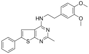 N-(2-(3,4-DIMETHOXYPHENYL)ETHYL)-2-METHYL-6-PHENYLTHIENO(2,3-D)PYRIMIDIN-4-AMINE AldrichCPR