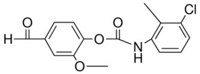 4-FORMYL-2-METHOXYPHENYL N-(3-CHLORO-2-METHYLPHENYL)CARBAMATE AldrichCPR