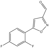 5-(2,4-Difluorophenyl)isoxazole-3-carbaldehyde AldrichCPR
