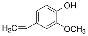 2-Methoxy-4-vinylphenol analytical standard, contains 100&#160;ppm BHT as inhibitor