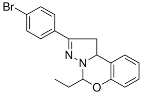 2-(4-BR-PHENYL)-4-ETHYL-1,9B-DIHYDRO-5-OXA-3,3A-DIAZA-CYCLOPENTA(A)NAPHTHALENE AldrichCPR