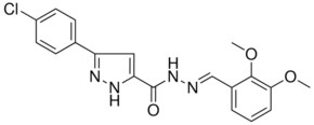 5-(4-CL-PH)-2H-PYRAZOLE-3-CARBOXYLIC ACID (2,3-DIMETHOXY-BENZYLIDENE)-HYDRAZIDE AldrichCPR