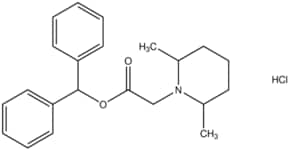 benzhydryl (2,6-dimethyl-1-piperidinyl)acetate hydrochloride AldrichCPR