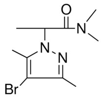 2-(4-bromo-3,5-dimethyl-1H-pyrazol-1-yl)-N,N-dimethylpropanamide AldrichCPR