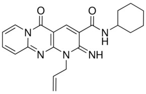 1-ALLYL-N-CYCLOHEXYL-2-IMINO-5-OXO-1,5-DIHYDRO-2H-DIPYRIDO[1,2-A:2,3-D]PYRIMIDINE-3-CARBOXAMIDE AldrichCPR