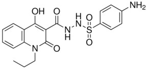 4-AMINO-N'-[(4-HYDROXY-2-OXO-1-PROPYL-1,2-DIHYDRO-3-QUINOLINYL)CARBONYL]BENZENESULFONOHYDRAZIDE AldrichCPR
