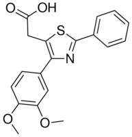 [4-(3,4-dimethoxyphenyl)-2-phenyl-1,3-thiazol-5-yl]acetic acid AldrichCPR