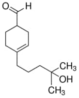 4-(4-Hydroxy-4-methylpentyl)-3-cyclohexene-1-carboxaldehyde mixture of isomers, &#8805;97.0% (GC)