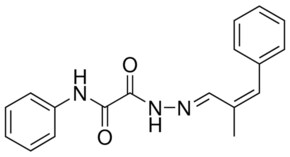 2-(2-(2-METHYL-3-PHENYL-2-PROPENYLIDENE)HYDRAZINO)-2-OXO-N-PHENYLACETAMIDE AldrichCPR