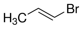 trans-1-Bromo-1-propene contains copper as stabilizer, 99%