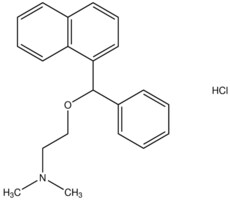N,N-dimethyl-2-[1-naphthyl(phenyl)methoxy]ethanamine hydrochloride AldrichCPR