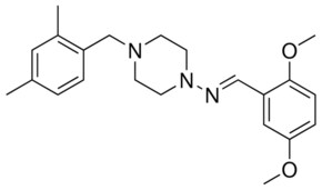 N-(2,5-DIMETHOXYBENZYLIDENE)-4-(2,4-DIMETHYLBENZYL)-1-PIPERAZINAMINE AldrichCPR