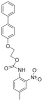 2-(4-BIPHENYLYLOXY)ETHYL N-(4-METHYL-2-NITROPHENYL)CARBAMATE AldrichCPR