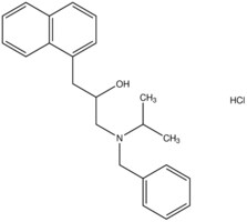 1-[benzyl(isopropyl)amino]-3-(1-naphthyl)-2-propanol hydrochloride AldrichCPR