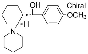 (S)-(4-methoxyphenyl)[(1R,2S)-2-(1-piperidinyl)cyclohexyl]methanol AldrichCPR