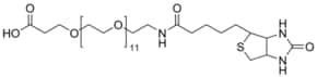 O-[2-(生物素基氨基)乙基]-O′-(2-羧乙基)十一乙二醇 &#8805;95% (oligomer purity)