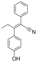 (2Z)-3-(4-hydroxyphenyl)-2-phenyl-2-pentenenitrile AldrichCPR