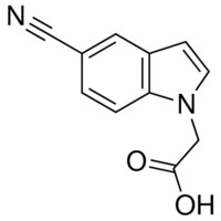 5-cyanoindole-1-acetic acid AldrichCPR