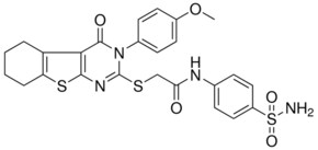 N-[4-(AMINOSULFONYL)PHENYL]-2-{[3-(4-METHOXYPHENYL)-4-OXO-3,4,5,6,7,8-HEXAHYDRO[1]BENZOTHIENO[2,3-D]PYRIMIDIN-2-YL]SULFANYL}ACETAMIDE AldrichCPR
