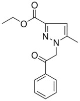 ETHYL 5-METHYL-1-(2-OXO-2-PHENYLETHYL)-1H-PYRAZOLE-3-CARBOXYLATE AldrichCPR
