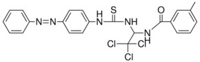 3-ME-N-(2,2,2-TRICHLORO-1-(3-(4-PHENYLAZO-PHENYL)-THIOUREIDO)-ETHYL)-BENZAMIDE AldrichCPR