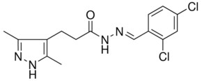 3-(3,5-DIMETHYL-1H-PYRAZOL-4-YL)-PROPIONIC ACID (2,4-DI-CL-BENZYLIDENE)HYDRAZIDE AldrichCPR