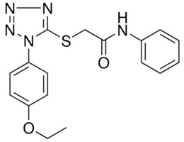 2-((1-(4-ETHOXYPHENYL)-1H-TETRAAZOL-5-YL)THIO)-N-PHENYLACETAMIDE AldrichCPR