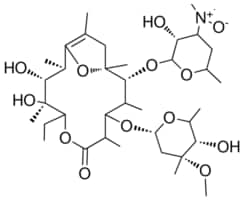 (3R)-2-((2R,3R,4S,11R,12S)-5-ET-3,4-di-HO-9-((2R,4R,5S)-5-HO-4-MEO-4,6-di-ME-tetrahydro-2H-pyran-2-yloxy)-2,4,8,10,12,14-hexa-ME-7-oxo-6,15-dioxabicyclo[10.2.1]pentadec-1(14)-en-11-yloxy)-3-HO-N,N,6-tri-ME-tetrahydro-2H-pyran-4-amine oxide AldrichCPR