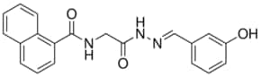 N-(2-(2-(3-HYDROXYBENZYLIDENE)HYDRAZINO)-2-OXOETHYL)-1-NAPHTHAMIDE AldrichCPR