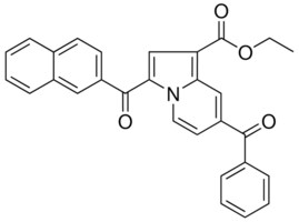ETHYL 7-BENZOYL-3-(2-NAPHTHOYL)-1-INDOLIZINECARBOXYLATE AldrichCPR