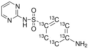 磺胺嘧啶-（苯基- 13 C 6 ） VETRANAL&#174;, analytical standard