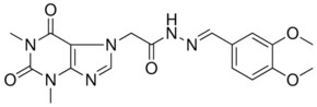 N'-[(E)-(3,4-DIMETHOXYPHENYL)METHYLIDENE]-2-(1,3-DIMETHYL-2,6-DIOXO-1,2,3,6-TETRAHYDRO-7H-PURIN-7-YL)ACETOHYDRAZIDE AldrichCPR