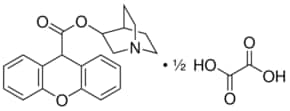 3-奎宁二苯并吡喃-9-羧酸 半草酸盐