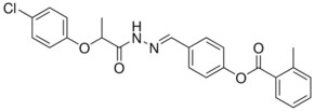 4-(2-(2-(4-CHLOROPHENOXY)PROPANOYL)CARBOHYDRAZONOYL)PHENYL 2-METHYLBENZOATE AldrichCPR
