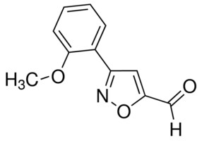 3-(2-Methoxyphenyl)isoxazole-5-carbaldehyde AldrichCPR