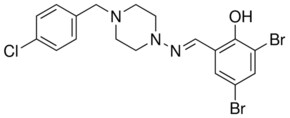 2,4-DIBROMO-6-(((4-(4-CHLOROBENZYL)-1-PIPERAZINYL)IMINO)METHYL)PHENOL AldrichCPR