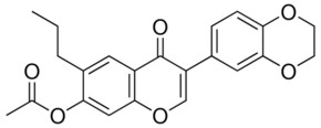 ACETIC ACID 3-(2,3-2H-BENZO(1,4)DIOXIN-6-YL)-4-OXO-6-PR-4H-CHROMEN-7-YL ESTER AldrichCPR