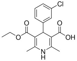 4(3-CL-PH)-5-(ETHOXYCARBONYL)-2,6-DIMETHYL-1,4-DIHYDRO-3-PYRIDINECARBOXYLIC ACID AldrichCPR