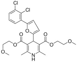 BIS(2-METHOXYETHYL) 4-[5-(2,3-DICHLOROPHENYL)-2-FURYL]-2,6-DIMETHYL-1,4-DIHYDRO-3,5-PYRIDINEDICARBOXYLATE AldrichCPR