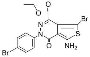 ETHYL 5-AMINO-7-BROMO-3-(4-BROMOPHENYL)-4-OXO-3,4-DIHYDROTHIENO[3,4-D]PYRIDAZINE-1-CARBOXYLATE AldrichCPR