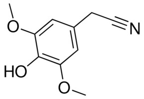 (4-hydroxy-3,5-dimethoxyphenyl)acetonitrile AldrichCPR