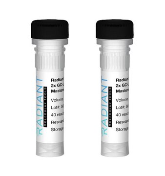 Alkali Scientific™ Radiant™ 2X GC-Long Mastermix 80 Reactions , 2 x 1mL