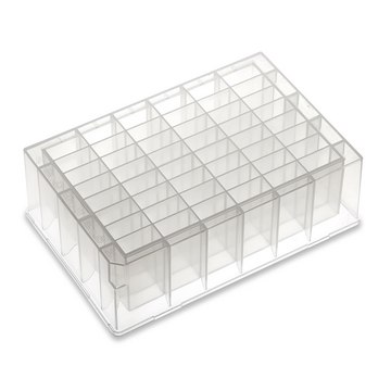 Alkali Scientific™ 48Well Deep Well Plate, U bottom, Square well 4.6 mL, 5/pk, 50/cs