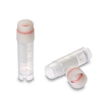 Alkali Scientific™ CellPro™ Cryovials 0.5mL, Externally Threaded Cap, Self Standing, 50 per bag, 500/Pack