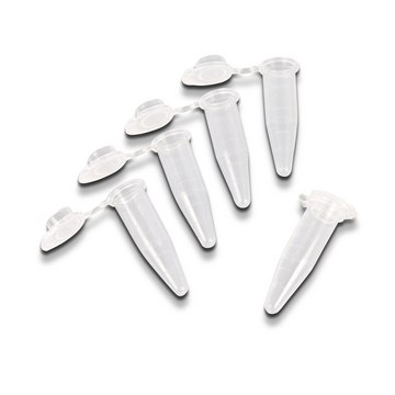 Alkali Scientific™ Microtubes 0.5mL, assorted (B, R, G, O, P, Y), w/ self-standing bag, with cap