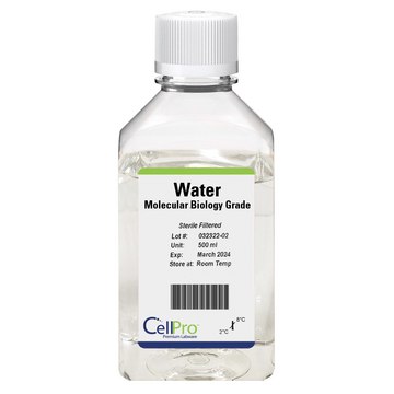 Alkali Scientific™ CellPro™ Ultra Pure Water Molecular Biology Grade, 500mL